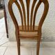 Série de 6 chaises louis philippe montgolfière