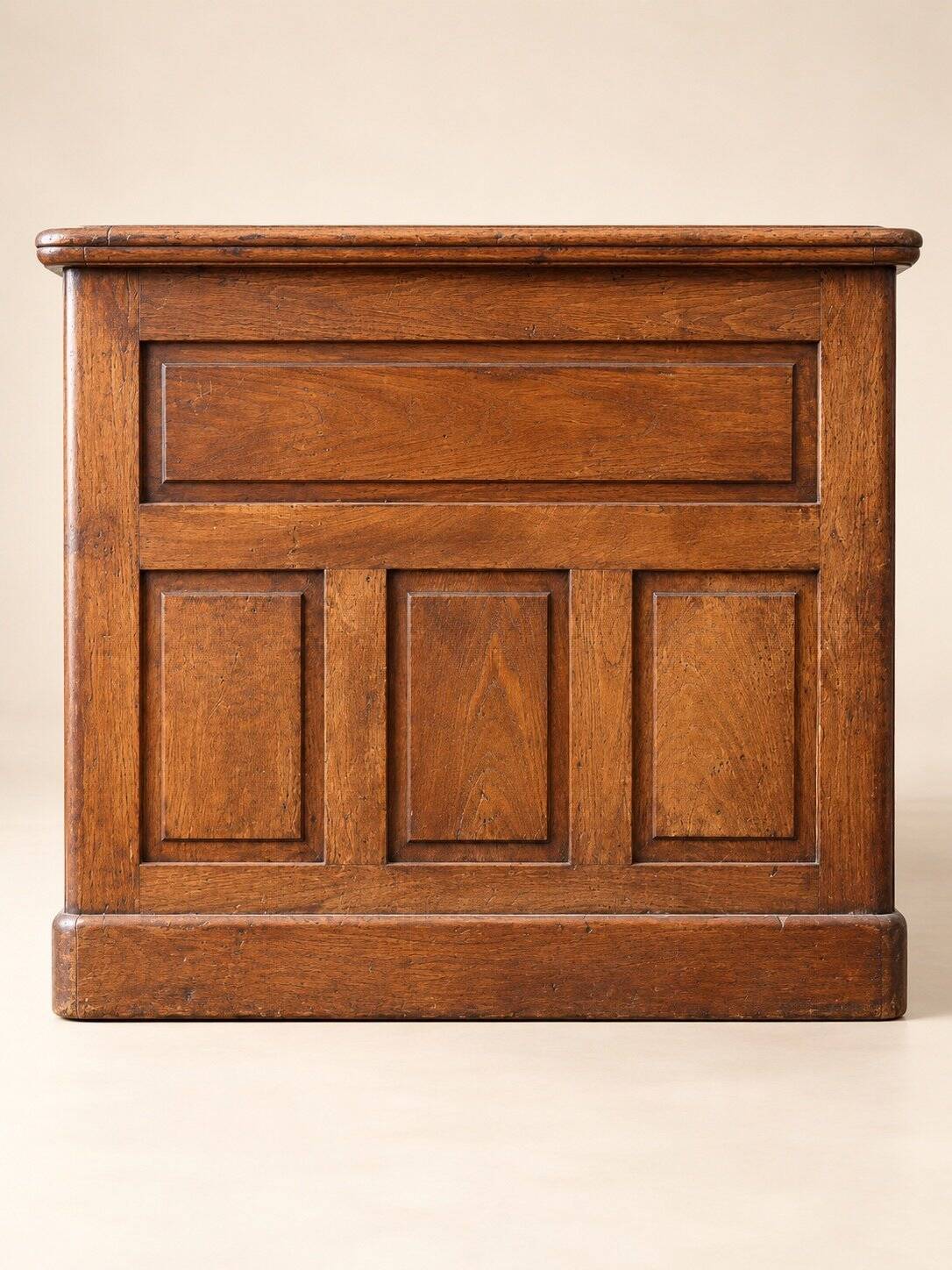 Minister's desk with drawers – Napoleonic III period – Solid walnut