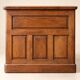 Minister's desk with drawers – Napoleonic III period – Solid walnut