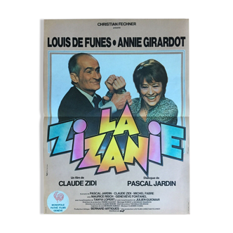 Poster "La zizanie" claude zidi, louis de funes, annie girardot 40x60cm