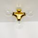 1 des 2 lampes encastrées Sputnik Gemini par Gebrüder Cosack