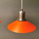 Three beautifully refurbished Tip-Top 2 hanging lamps, estimated 1990s.