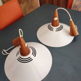 Set of two Scandinavian suspensions 60s
