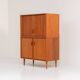 Highboard with tambour doors by Heinrich Riestenpatt