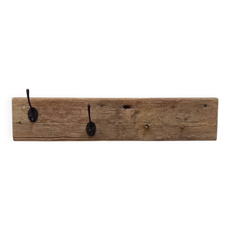 Patère chêne rustique
