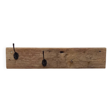 Patère chêne rustique