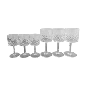 Set de 6 verres à pied