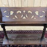 English partition furniture in oak, early 20th century