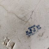 Assiette plate terre de fer Balzac