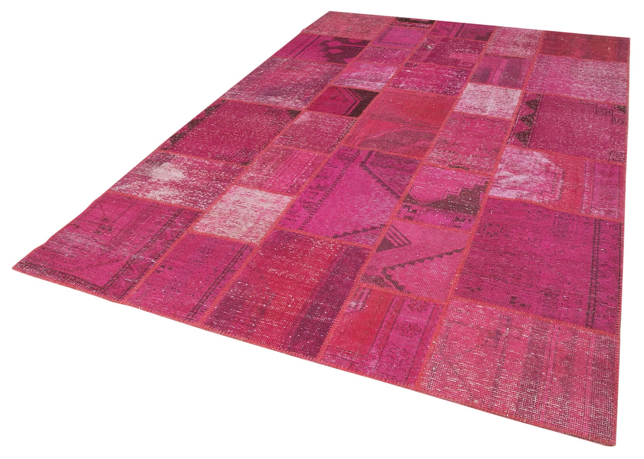 Hand-knotted turkish vintage 204 cm x 302 cm