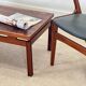 Table basse danoise en palissandre, années 1960