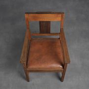 Pair of Amsterdam School Art Deco armchairs, Netherlands, 1930s