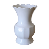 White vase Bareuther Waldsassen 50s
