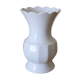 White vase Bareuther Waldsassen 50s