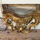 Regency console with a dragon, carved and gilded wood, Paris circa 1720