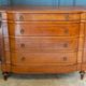Chest of drawers 1900 Louis XVI style Marquetry 5 drawers