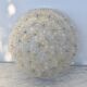 Murano Gold Ceiling Light Flower by Seguso for Venini, Italy, 1960s
