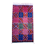 Tapis Kilim Berbère Taznakht fait main 213x116cm