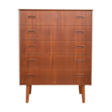 Danish teak chest of drawers