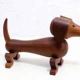 Dachshund by Kay Bojesen in teak 1950