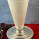 desk lamp or bedside, design, vintage foot alu bleacher art deco style