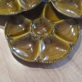 Gien earthenware oyster plates