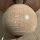 Wooden ball lamp