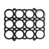 Black cast iron flat