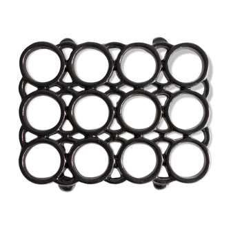 Black cast iron flat