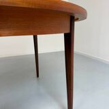 Table de repas a rallonge en teck design scandinave  Niels Otto Moller