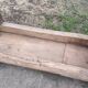 Old solid oak carpenter's workbench