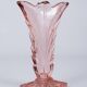 Art Deco Pink, Yellow and Orange Glass Vases, Bohemia, Set of 3