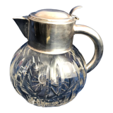 Old crystal orangeade decanter