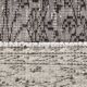 3x10 Gray & Black Vintage Runner Rug, 84x291Cm