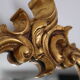 Baroque gold mirror