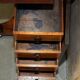Bureau Davenport Regency Antique Circa 1810-1820 en Bois Dur et Cuir