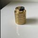 Briquet de table Unitron en métal doré vintage KOEI Japon