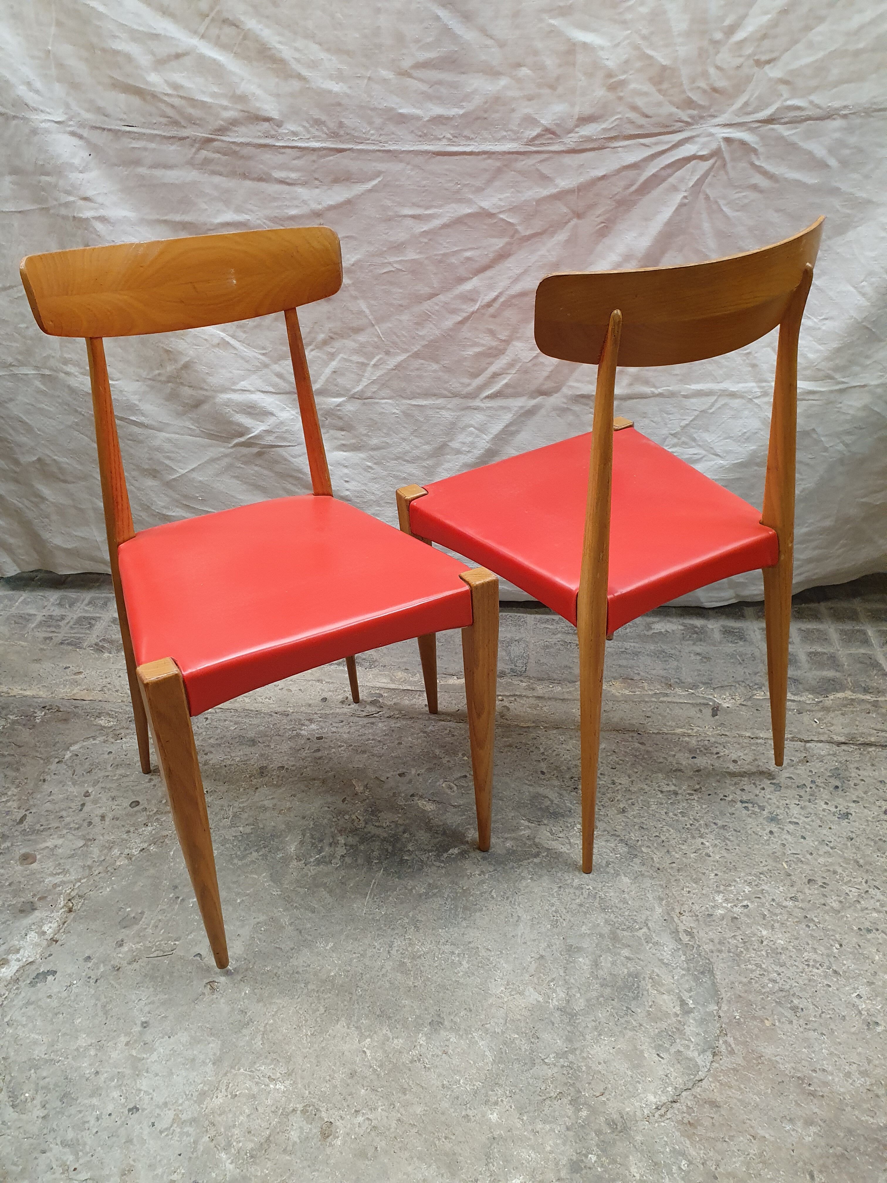 Italian chairs 50s