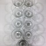 Baccarat - 9 Glasses in Champagne Piccadilly