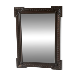 Miroir ancien en bois