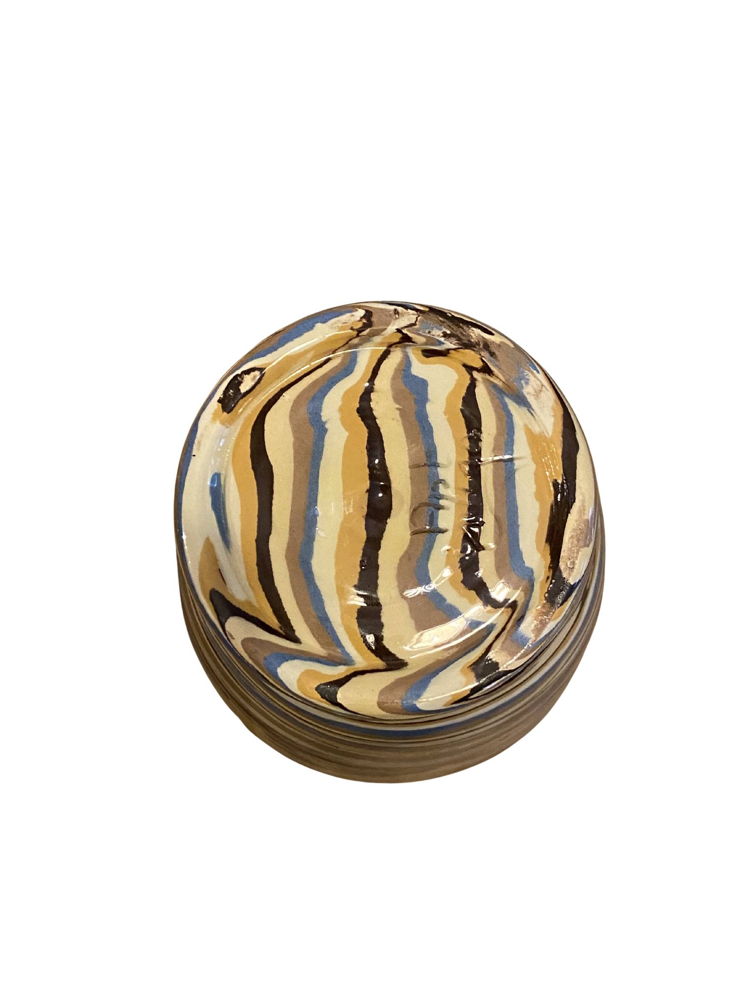 Vase en terre mêlée