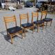 4 Scandinavian chairs from the 1960s