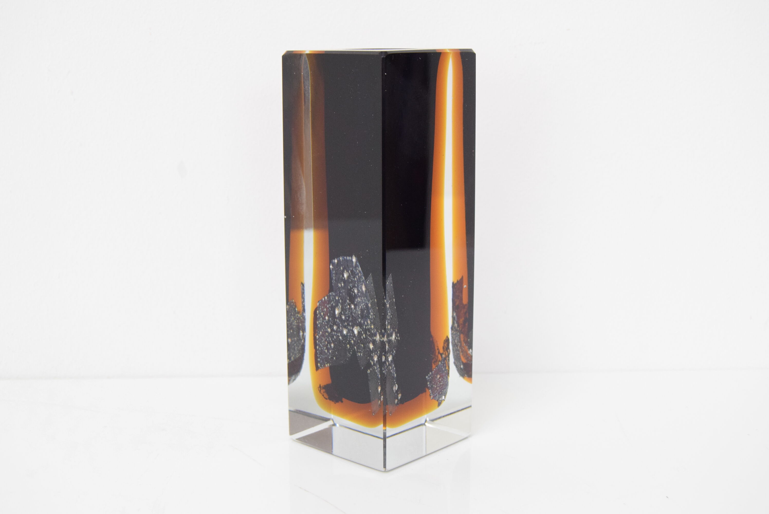 Cut Vase,designed by Pavel Hlava,"Night sky",1950's