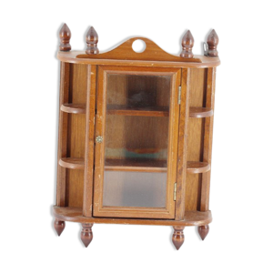 vitrine en bois