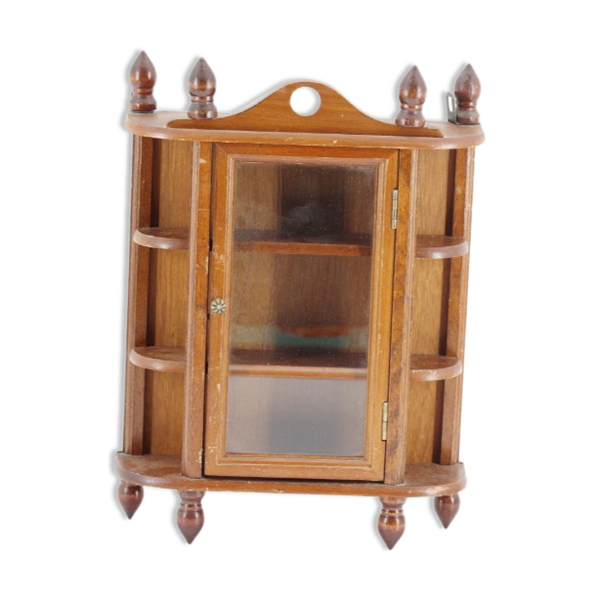 Vitrine en bois