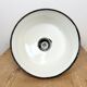 Industrial Grey Enamel Factory Lamp with Cast Iron Top, 1960s