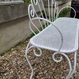 Banc de jardin ancien en fer