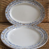 Round dish Creil and Montereau