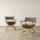 Henning Kjærnulf kurul, dining chair (pair)