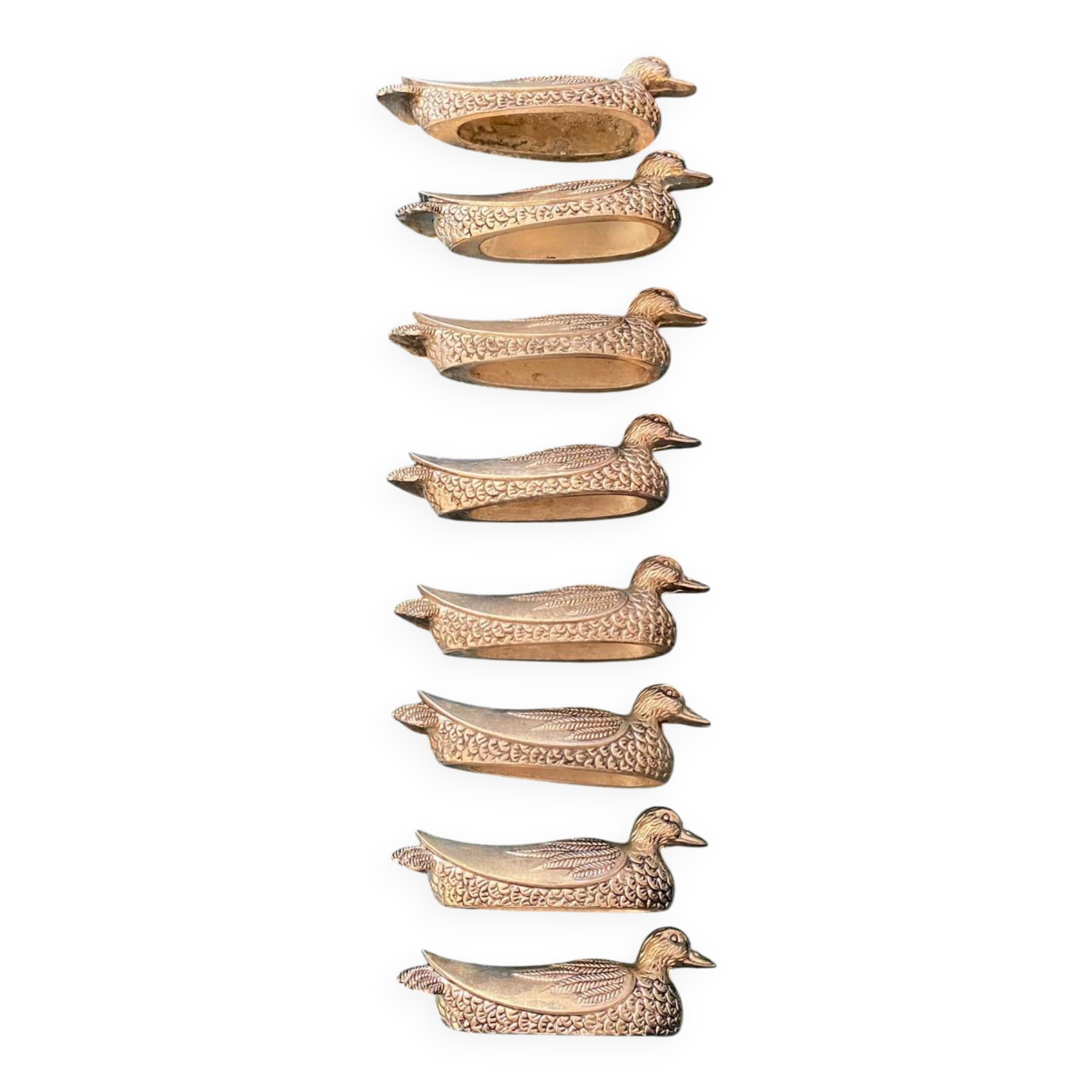 8 Silea duck-shaped knife holders